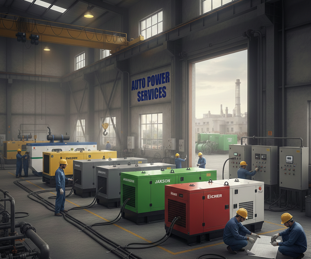 Auto Power Services - Old generator Sale purchase - Generator on rent available in Alwar Rajasthan (CPCB4+ Govt. Approved)